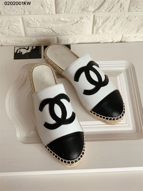 chanel home slippers|chanel espadrilles buy online.